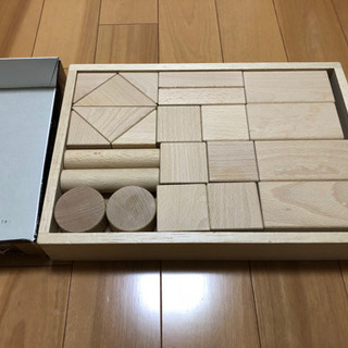 河合楽器の木のおもちゃ 積み木