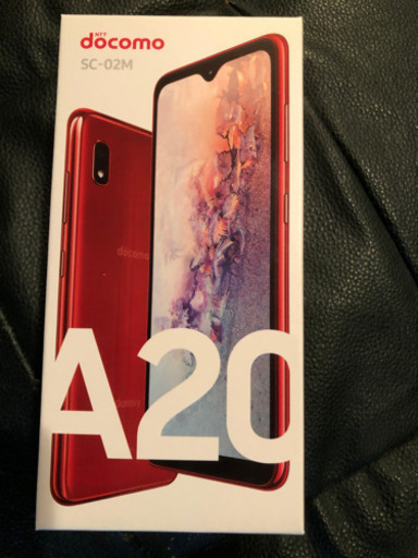 docomo Galaxy A20 新品　未使用