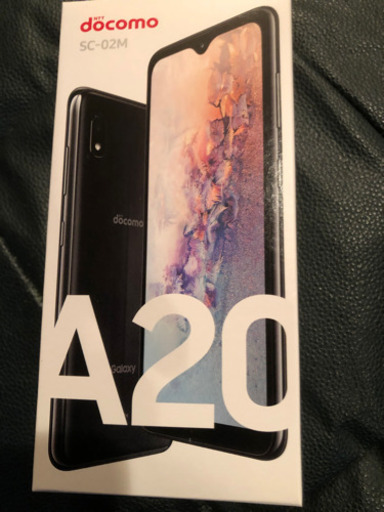 docomo Galaxy A20 新品　未使用