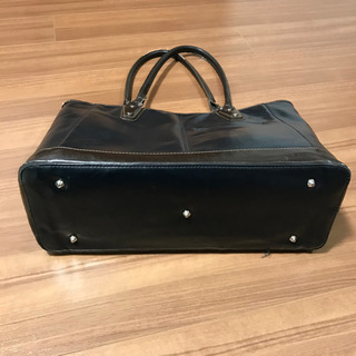 美品‼️トートバッグ ビジネスバッグ　ネイビー　リクルートバッグの画像