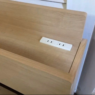 【お取引中】ダブルベッドフレーム　マットレス付の画像