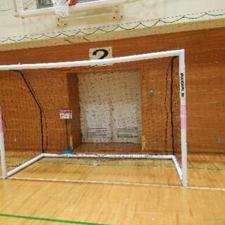 フットサル　組立ゴール　公式サイズ　2個セットの画像