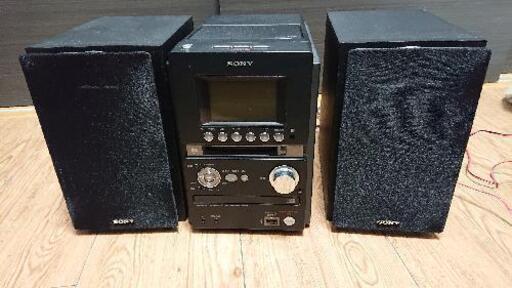 オーディオコンポ sony「決まりました」