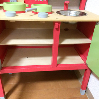 木製キッチンセット！の画像