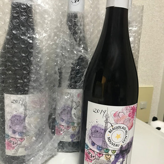 値下げしました！ドメーヌ・デ・2・フレール ボジョレー・ヴィラージュ ヌーヴォー 2019 750ml 航空便の画像