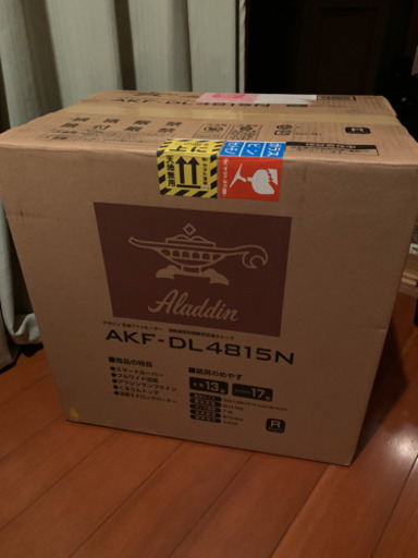 アラジン 石油ファンヒーター 13-17畳 ワインレッドAKF-DL4816N