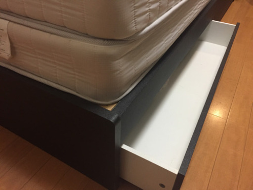 シングルベッド マットレス付き