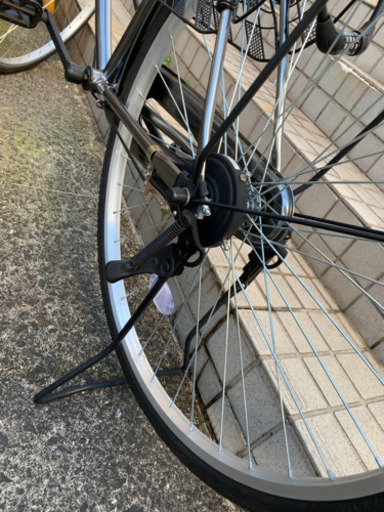 自転車　ギアなし　ブラック