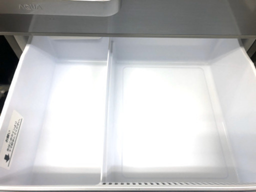 1月26日までの限定掲載　アクア 355L 4ドア冷蔵庫（ミスティシルバー）【右開き】AQUA AQR-36H-S