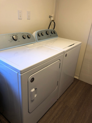 新品値下げ‼️Whirlpool 米国社製　洗濯機と乾燥機　新品2台セット