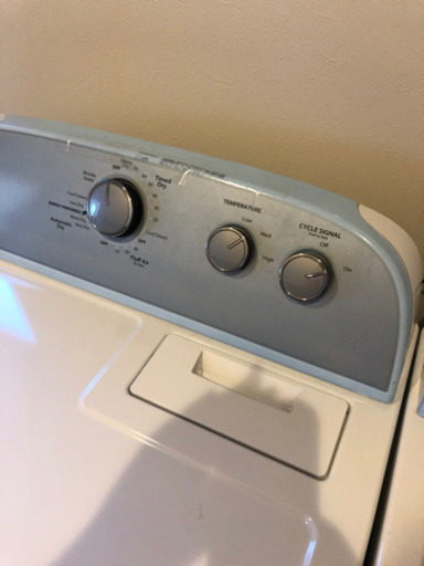 新品値下げ‼️Whirlpool 米国社製　洗濯機と乾燥機　新品2台セット