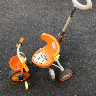 美品！アイデス コンポネオ 折りたたみ三輪車