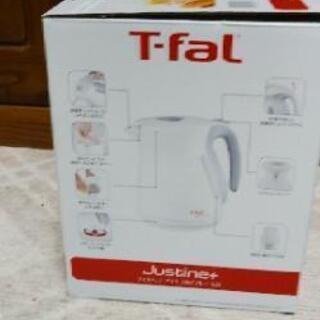 【決定しました】(値下げ)「新品」電気ケトル(T-fal)　1.2Lの画像