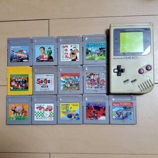 初代ゲームボーイ＋ソフト各種