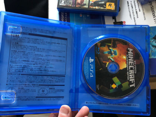 PS4の４タイトル　キングダムハーツ3,マイクラ,ファークライ3,GTA5