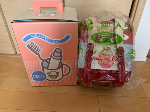 ランドセル美品(未使用品) セイバン天使の羽（色:カーマインレッド）