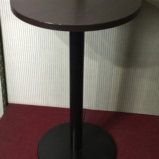 中古　高さ100cm  丸テーブル　カウンターテーブル　 　幅6...