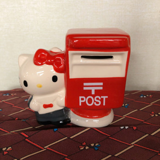 キティちゃん貯金箱／美品