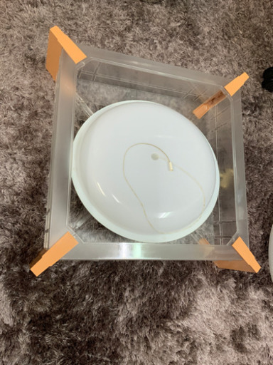 和風LED 電気　6畳　昼光色　中古　^_^
