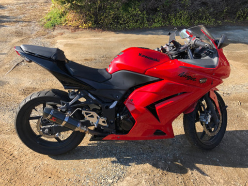 kawasaki ninja250r  溝の口から