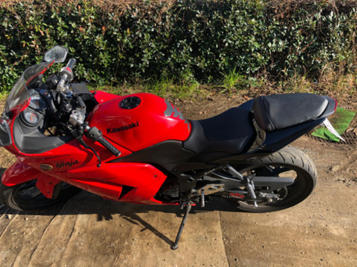 kawasaki ninja250r  溝の口から