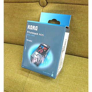 札幌 未使用【KORG 小型ペダルチューナー Pitchblac...