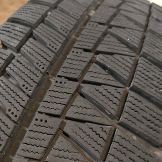 185-65-R15　４本セット　４穴ナットあり　アルミ付きブリザック　スタッドレスタイヤ（デミオ使用）美品
