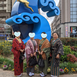 お出かけ会，第１８回キモノでジャックin福岡に参加してきました。
