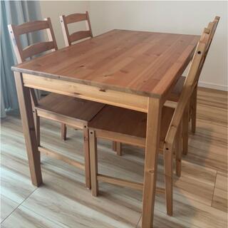 IKEA イケア JOKKMOKK ヨックモック テーブル＆チェ...