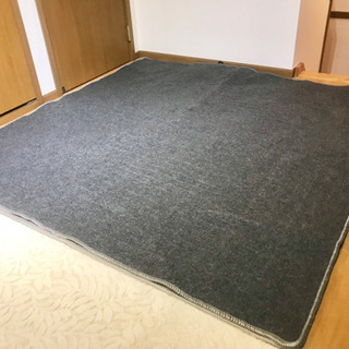 【まだまだ寒〰︎い❄️】でも…灯油のにおいやエアコンが苦手🆖な方へ🎁大サービス‼️電気ホットカーペット(2帖)×2セット➕α(ラグマット)付き👏✨の画像