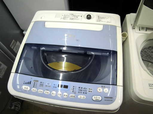 札幌 静音 6Kg 2006年製 洗濯機 DDインバーター 東芝 AW-60SDC 新生活 新社会人 学生 単身 一人暮らし