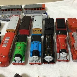 ＜動作品＞車両多数・タカラ・TOMY・プラレール車両・トーマス、新幹線、機関車などの画像