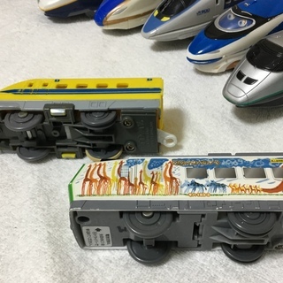 ＜動作品＞車両多数・タカラ・TOMY・プラレール車両・トーマス、新幹線、機関車などの画像