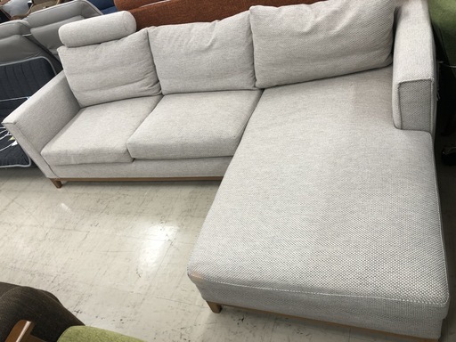 J222　ニトリ  L字カウチソファ　L字ソファ　3人掛けソファ