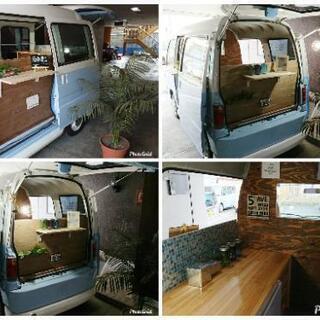 ☆ワーゲンバス仕様☆サンバー☆キッチンカー 移動販売車☆車検ほぼ12月まで☆の画像