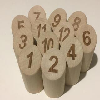 自家製モルックミニ