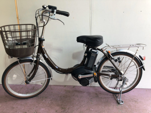 ⬛︎⬛︎⬛︎ヤマハ、電動アシスト自転車、2017年式 変速機、ライト、充電器付 20インチ、ロータイプ