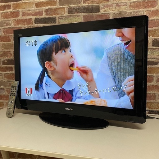 即日受渡可❣️使用頻度少ない 日立32型 HDMI付ゲーム用にどうぞ10000円