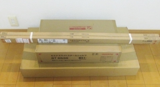 ☆新品☆丈夫で錆びない　スチールラック　高さ121X奥行34.5X幅64.5ｃｍ