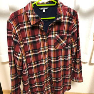 【中古】中地フリース　シャツ　２枚セット　Ｌサイズ