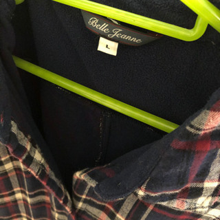 【中古】中地フリース　シャツ　２枚セット　Ｌサイズの画像