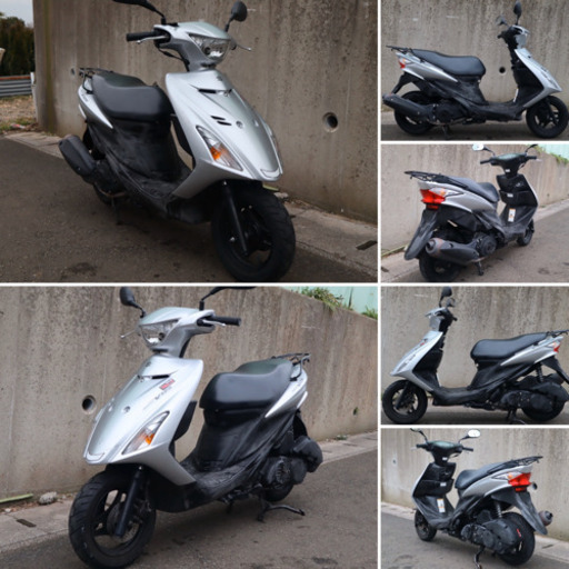 【SUZUKI アドレスV125S】純正シルバーカラー！！純正仕様です！！