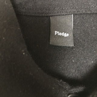 【美品】Pledge ウールミリタリージャケット サイズ46 お洒落の画像