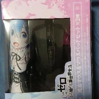 Re:ゼロから始める異世界生活光るマウス&マウスパッド レム