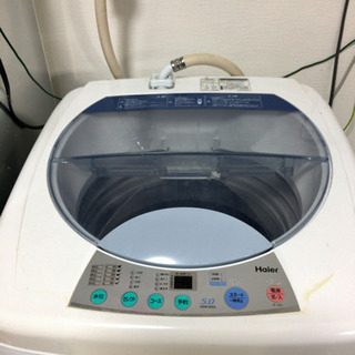 冷蔵庫、電子レンジ、洗濯機3点の画像