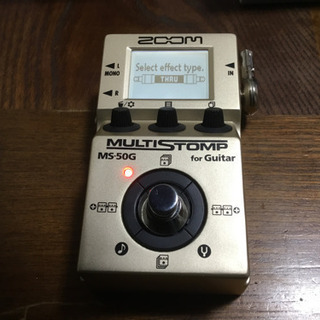 【中古】ZOOM MS-50G-I【Gold Limited：イシバシ楽器限定モデル】2019年8月下旬まで保証有の画像