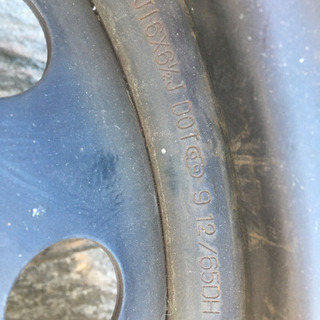 16インチ鉄ホイール1本！の画像