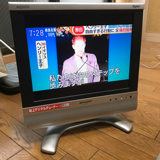 小さめテレビ 映ります！