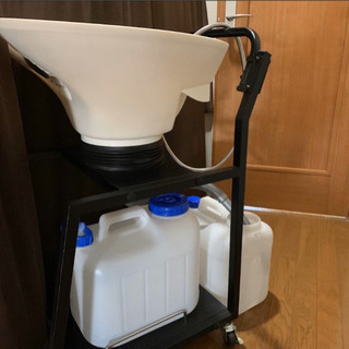 移動式シャンプー台　　シャンプー椅子の画像