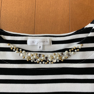 美品ボーダーワンピース、チュニックTK の画像